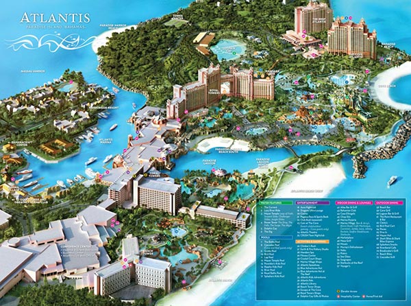 The-Reef-resort-map